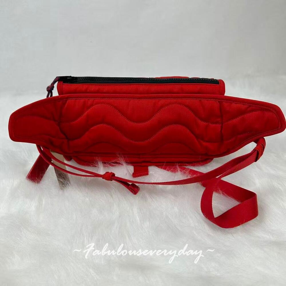 Coach Coachtopia Loop Crossbody Belt Bag In Rosebud Red CV427 NWT - Picture 2 of 8